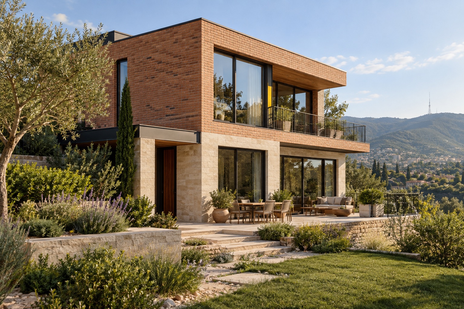 Illustrative architecture for Olive Residence