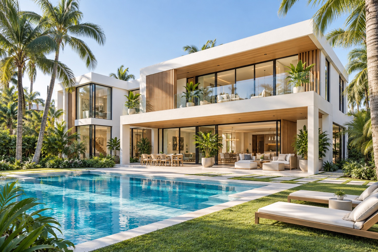 Illustrative architecture for Palm Retreat